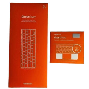 UPPERCASE GhostCover Premium Keyboard Cover and Palm Rest Cover for MacBook Pro